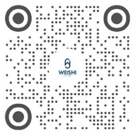 QR code for the WEISHI Xiaohongshu (RED) account